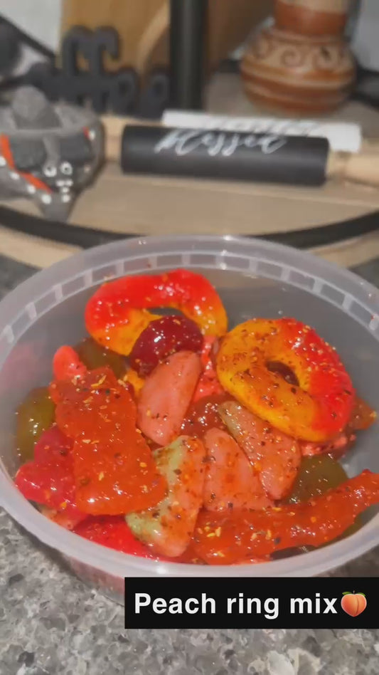 Chamoy Peach Ring Mix