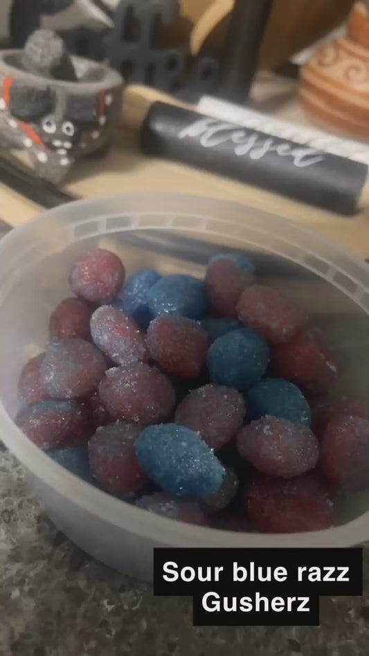 Sour Blue Razz Gusherz